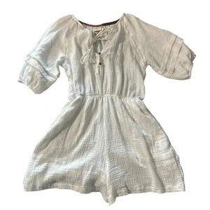 Knox Rose women's size small white romper